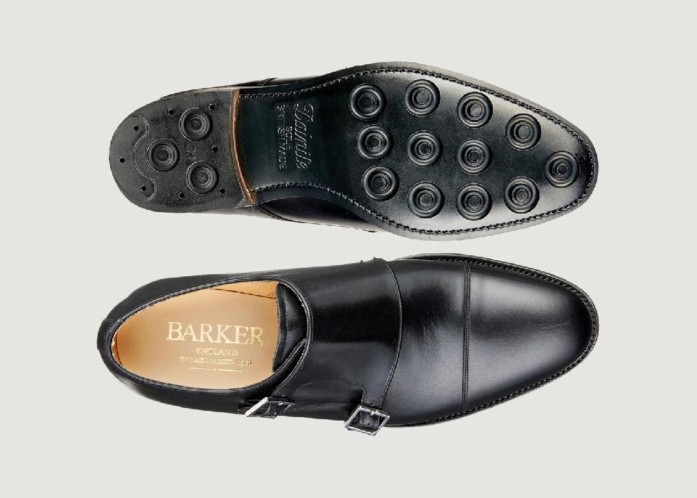 L'exception Chaussure Tunstall 2 Noir Barker Shoes