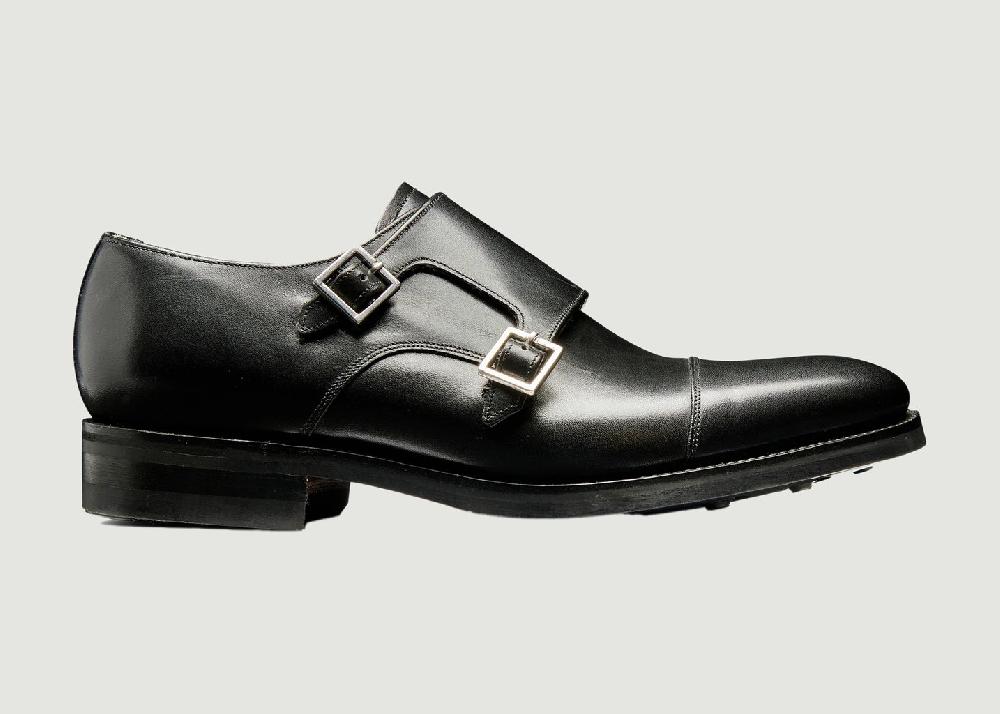 l'exception Chaussure Tunstall 2 Noir Barker Shoes