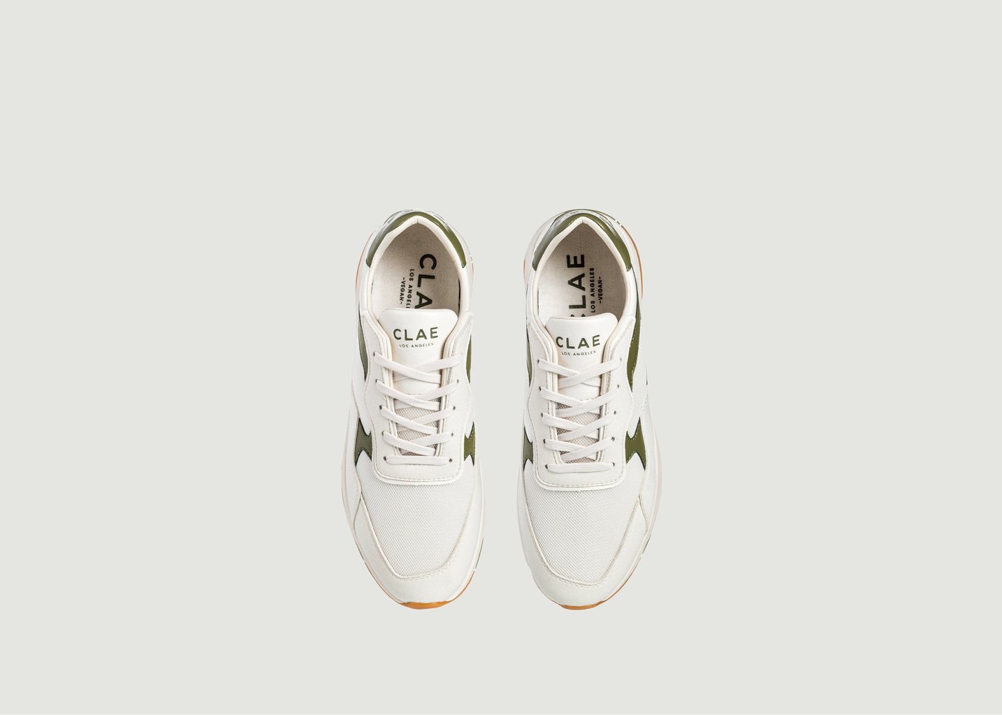 L'exception Chaussures Basses Mojave Ecru Clae
