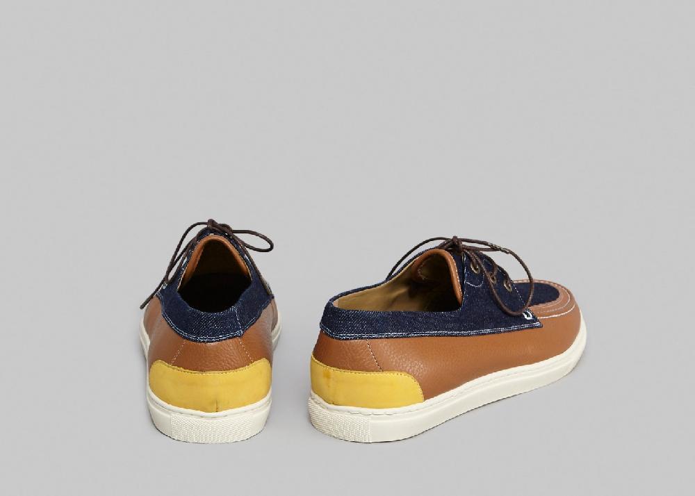 L'exception Chaussures Bateau Camel Hacter