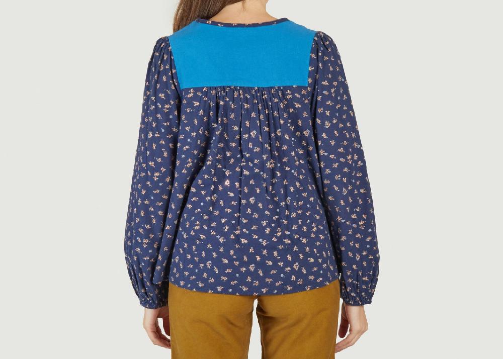 L'exception Cheeky Blouse Bleu Leon & Harper