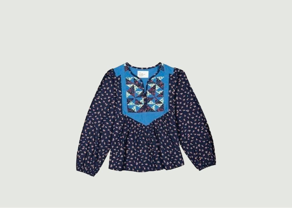 l'exception Cheeky Blouse Bleu Leon & Harper