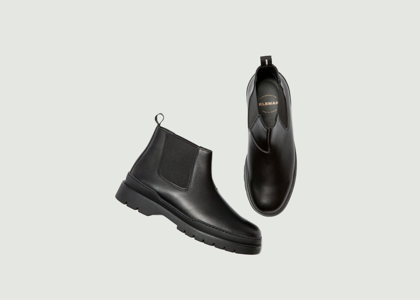 L'exception Chelsea Boots Escadron Noir Kleman