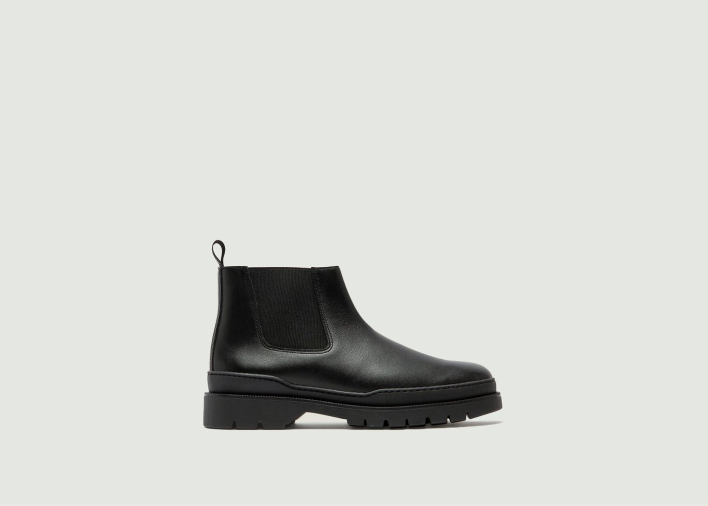 l'exception Chelsea Boots Escadron Noir Kleman