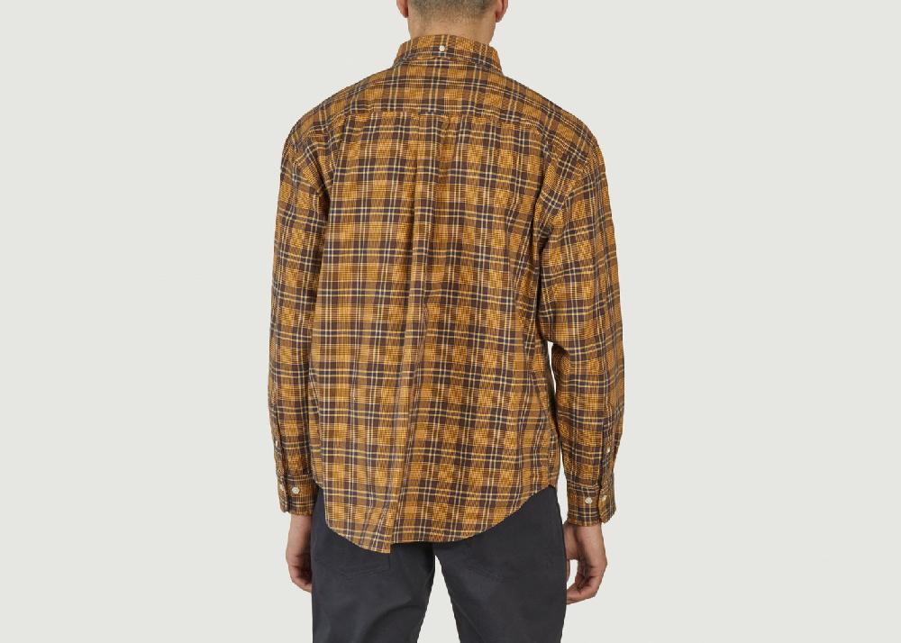 L'exception Chemise à Carreaux Marron Gant
