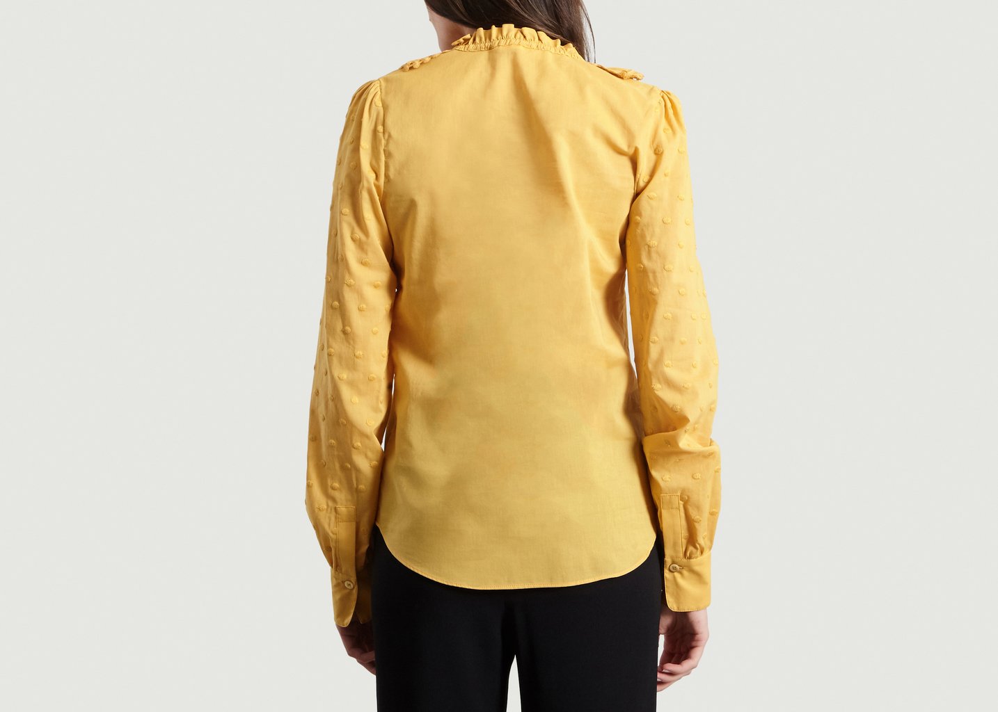 L'exception Chemise à Volants Jaune See By Chloé