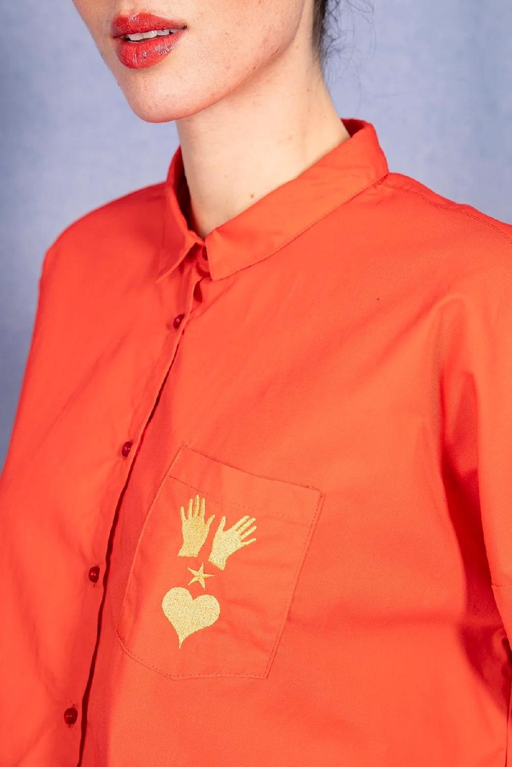 L'exception Chemise Alanis Corail Misericordia