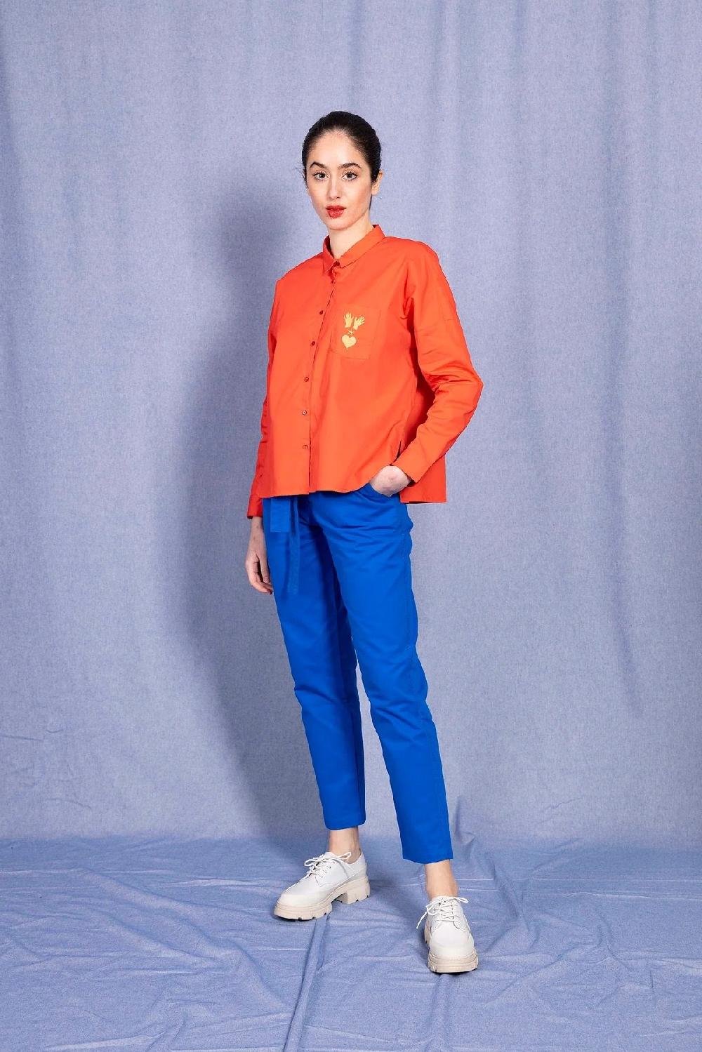 L'exception Chemise Alanis Corail Misericordia