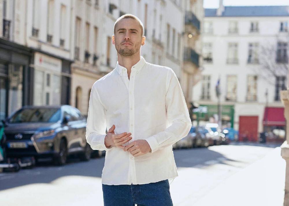 l'exception Chemise Andrew Blanc Forlife