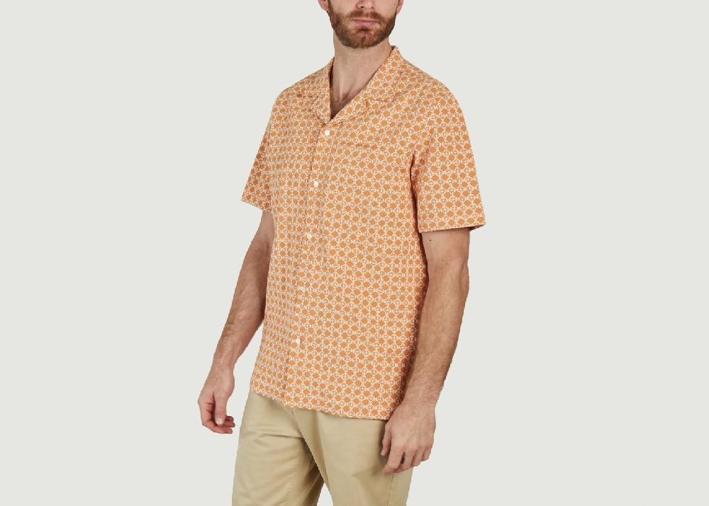 L'exception Chemise Artisan Orange Edmmond Studios