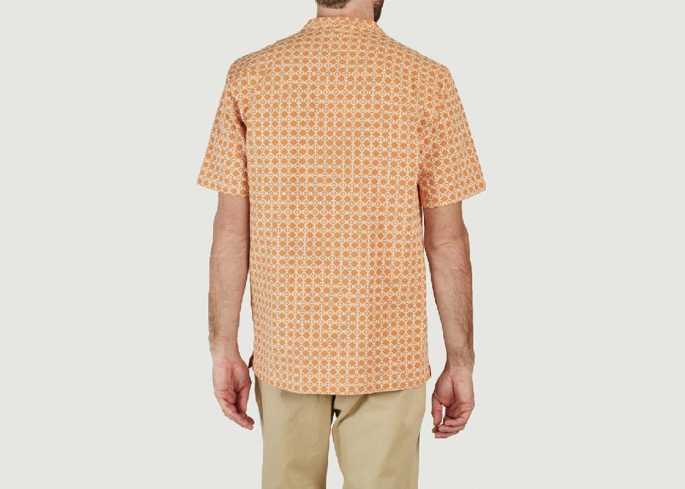L'exception Chemise Artisan Orange Edmmond Studios
