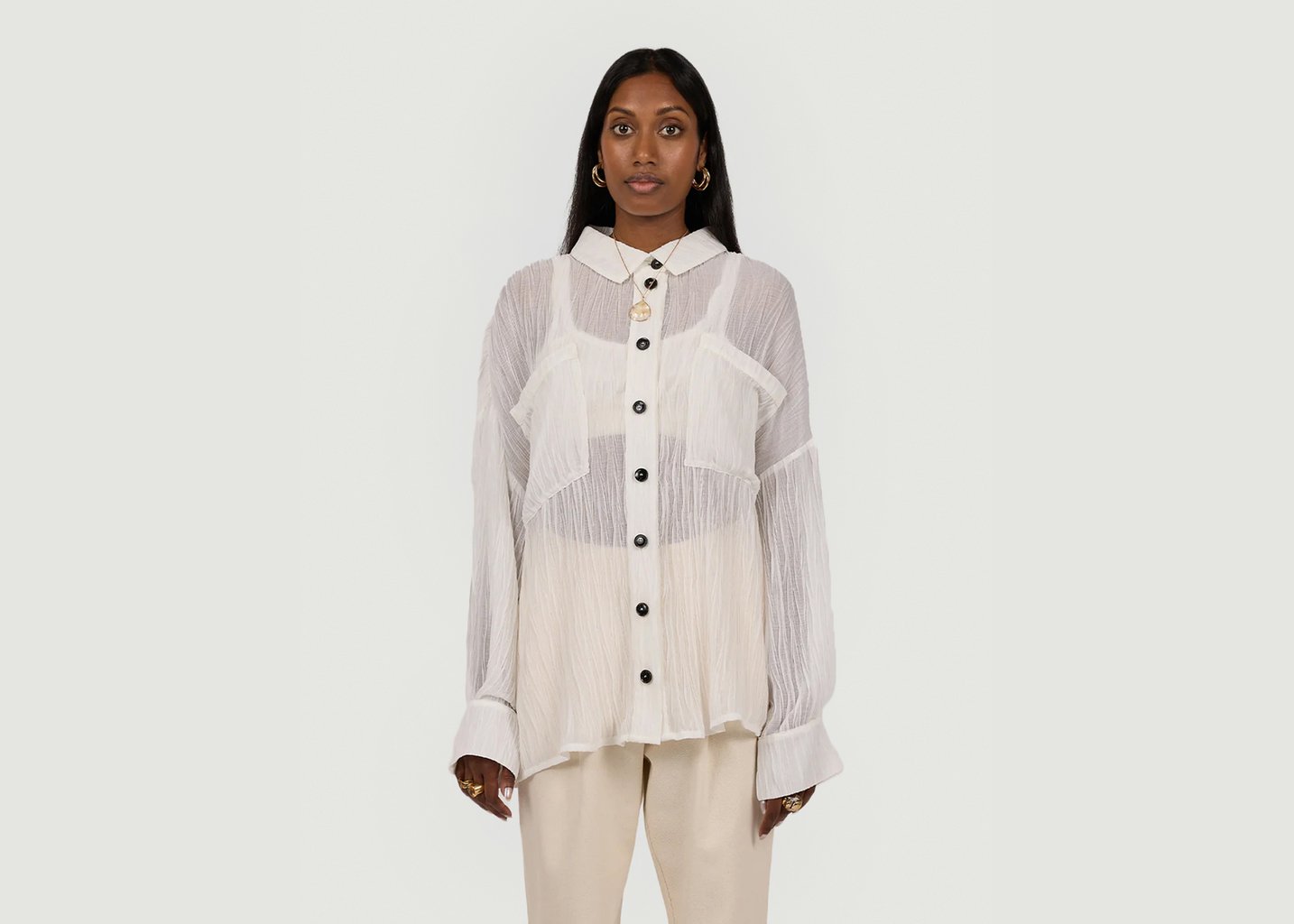 l'exception Chemise Astree Blanc Heimstone