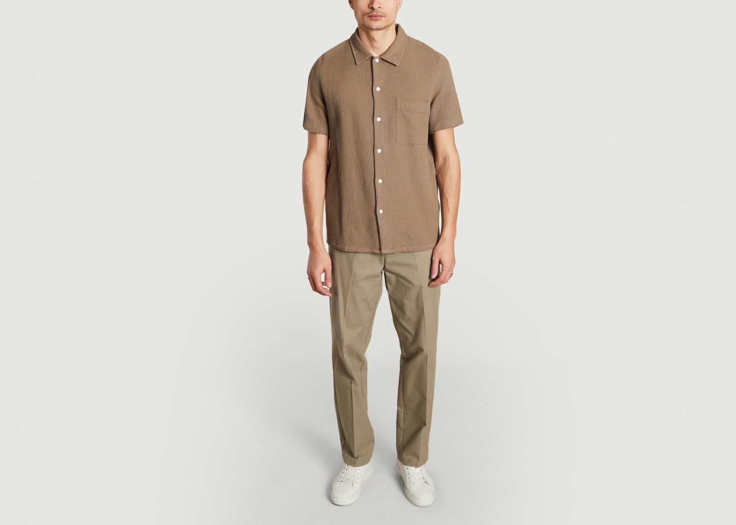 L'exception Chemise Avan JJ Gris Samsoe & Samsoe