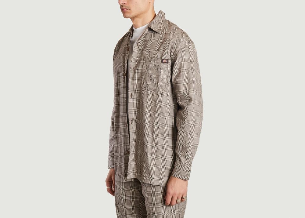 L'exception Chemise Bakerhill Gris Dickies