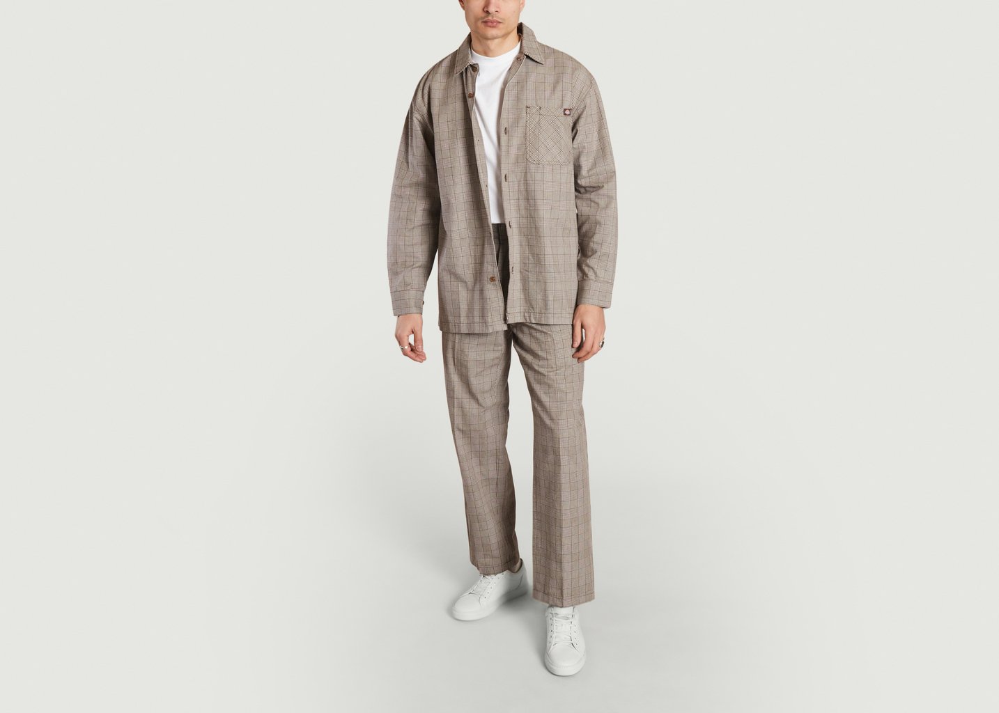 L'exception Chemise Bakerhill Gris Dickies