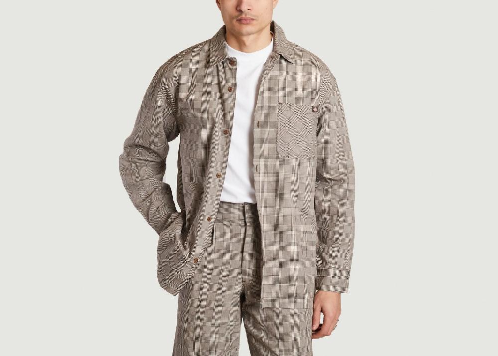 l'exception Chemise Bakerhill Gris Dickies
