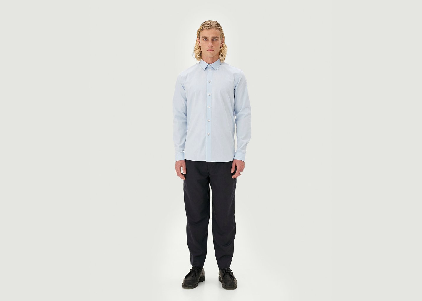L'exception Chemise Bory Bleu Clair Noyoco