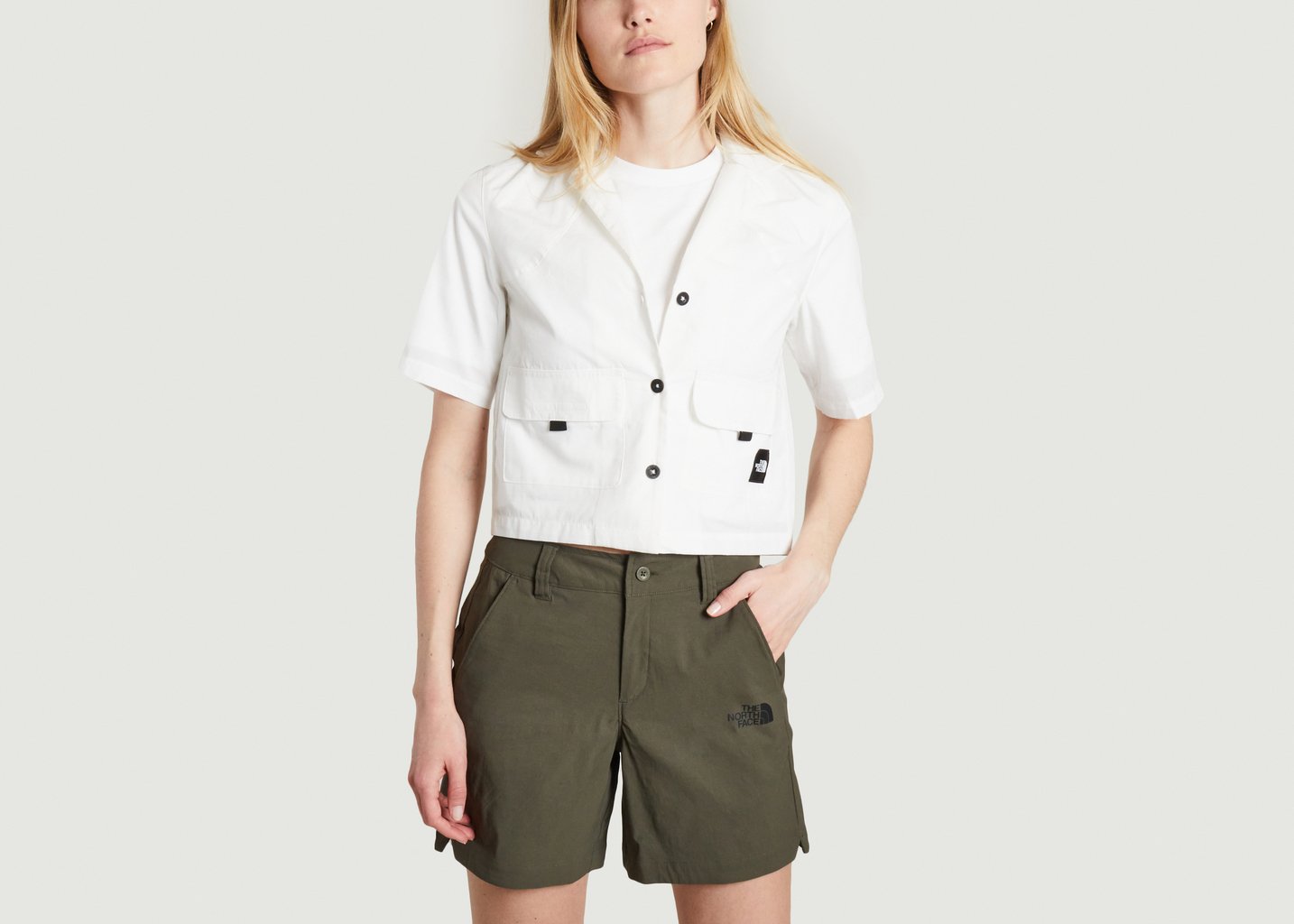 l'exception Chemise Boxy Blanc The North Face