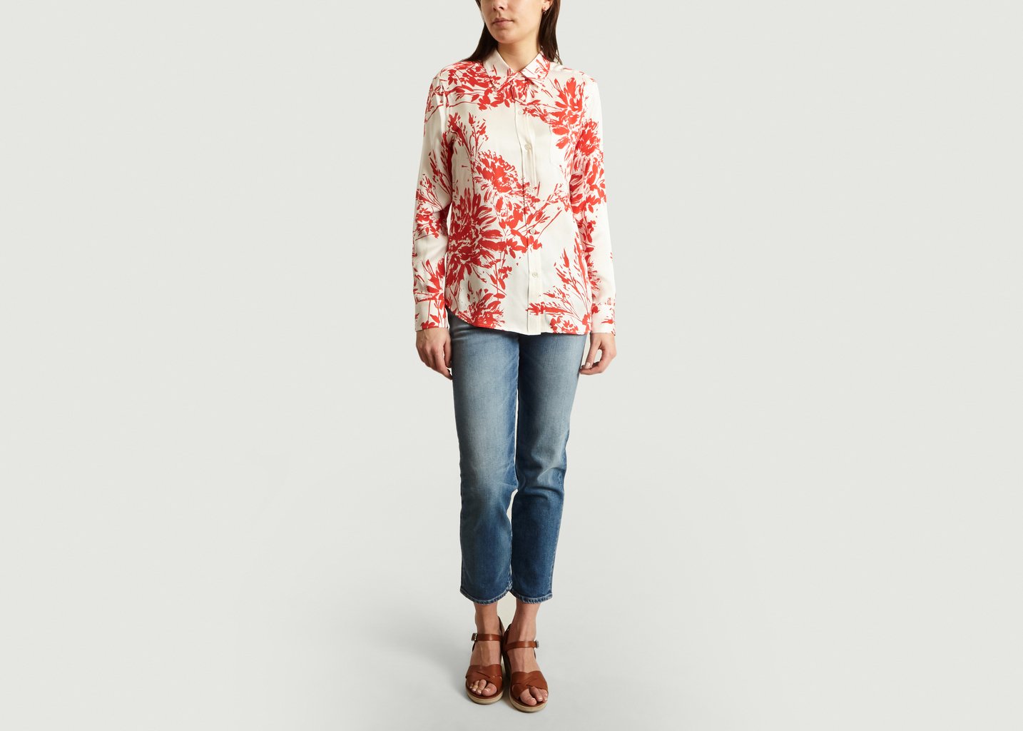 L'exception Chemise Brett Rouge Equipment