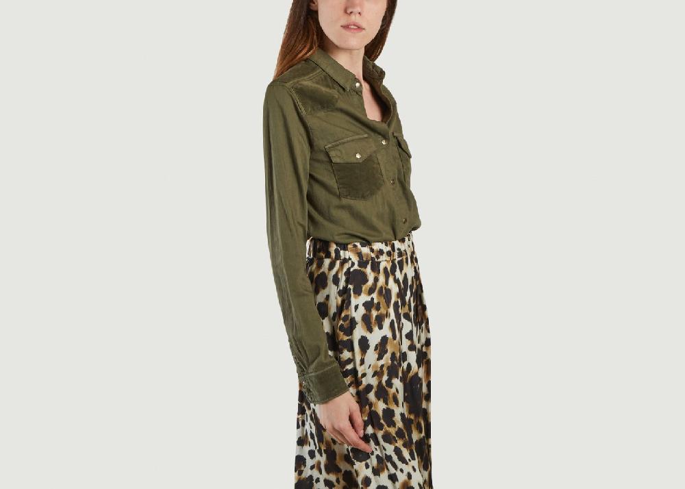 L'exception Chemise Candice Khaki Five Jeans