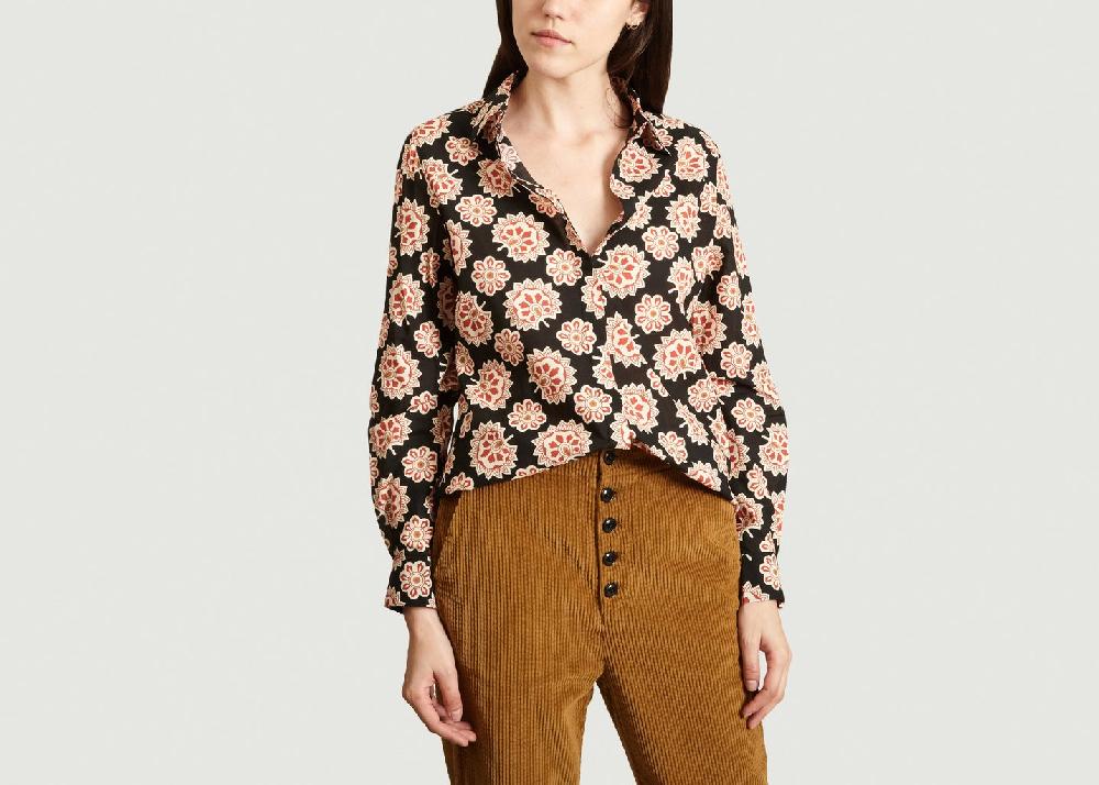 l'exception Chemise Candy Noir Chloé Stora