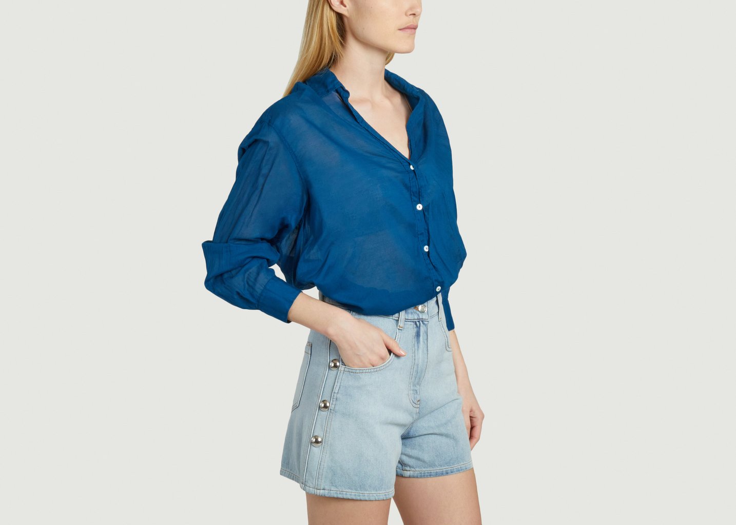 L'exception Chemise Centia Bleu Diega