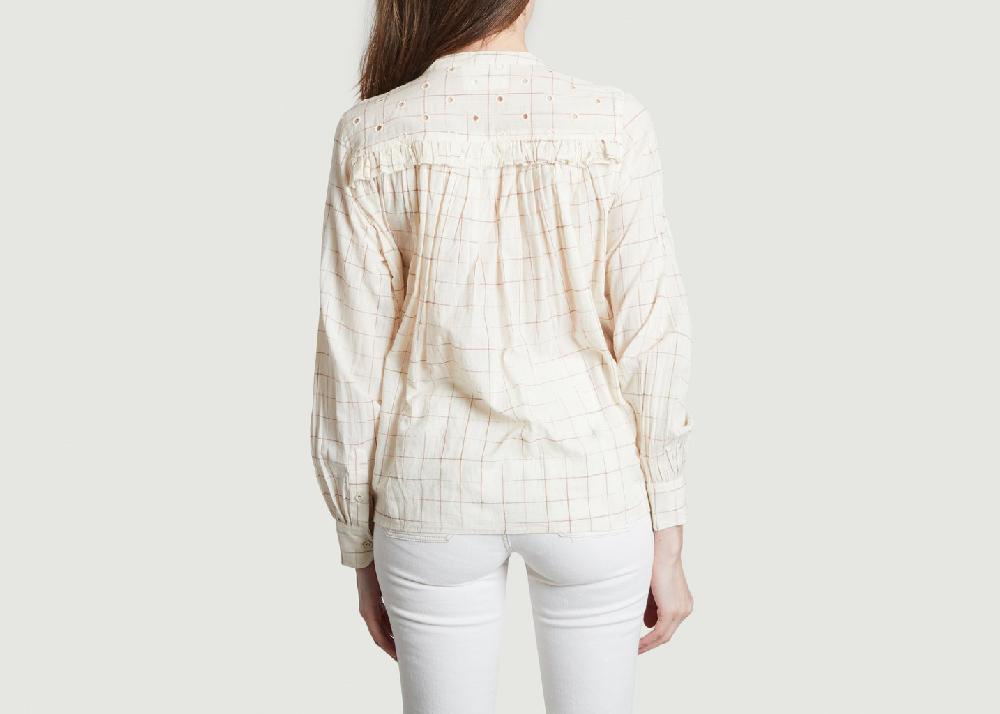 L'exception Chemise Ciron Check Camel Leon & Harper