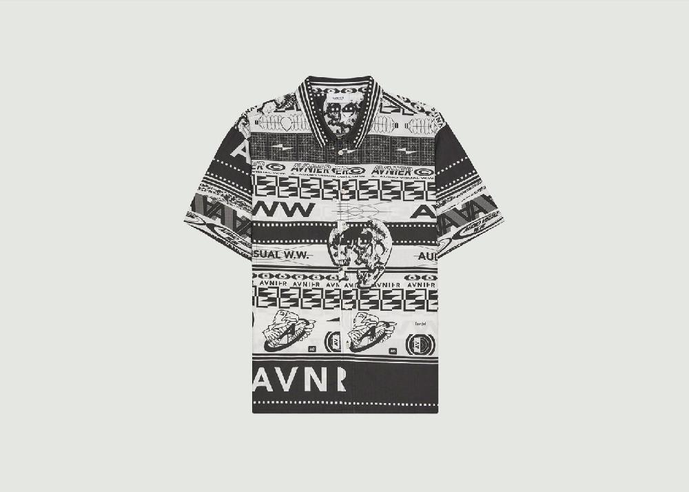 l'exception Chemise Clap Blanc AVNIER