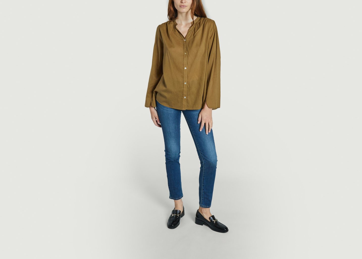 L'exception Chemise Couro Khaki Diega