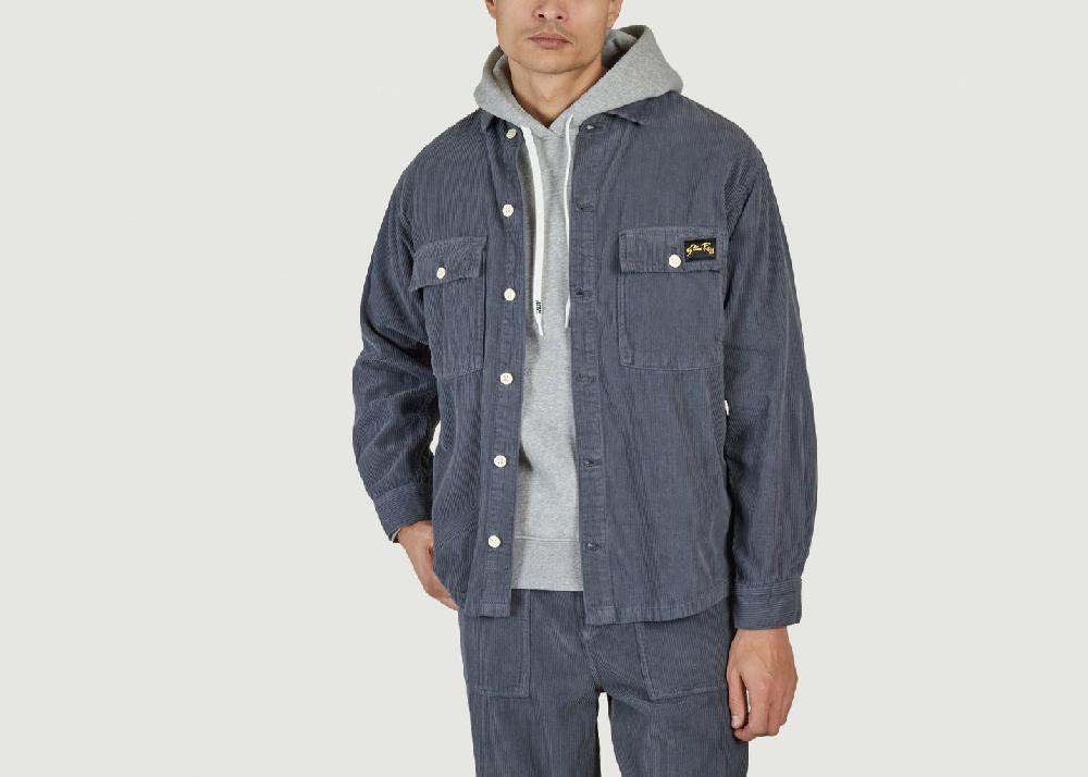 L'exception Chemise CPO Bleu Marine Stan Ray