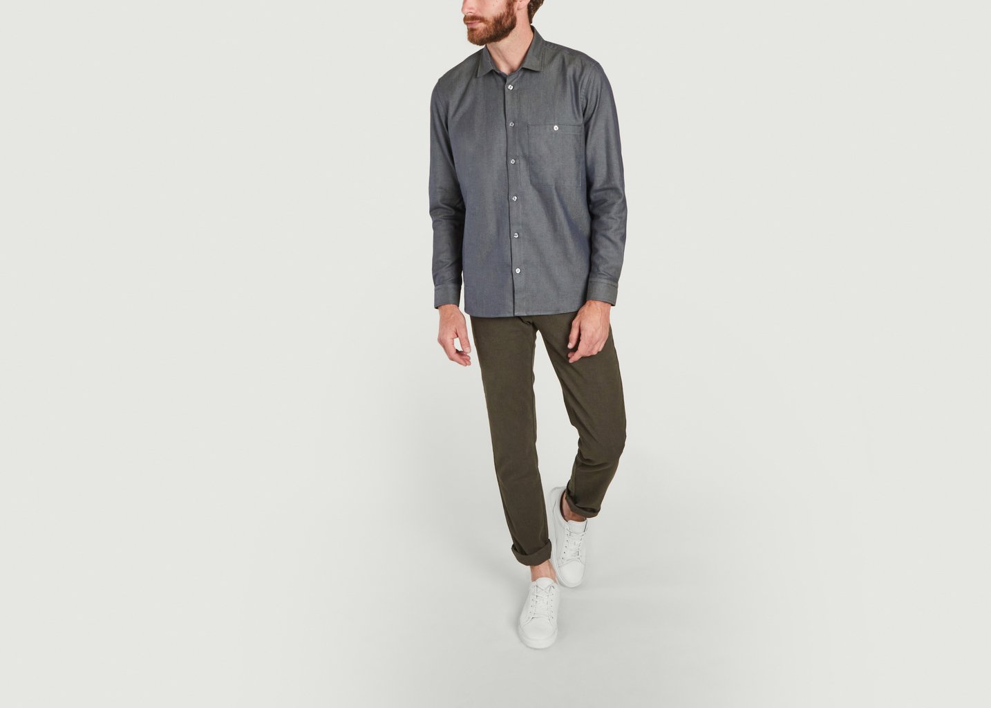 L'exception Chemise Curtis Anthracite Noyoco