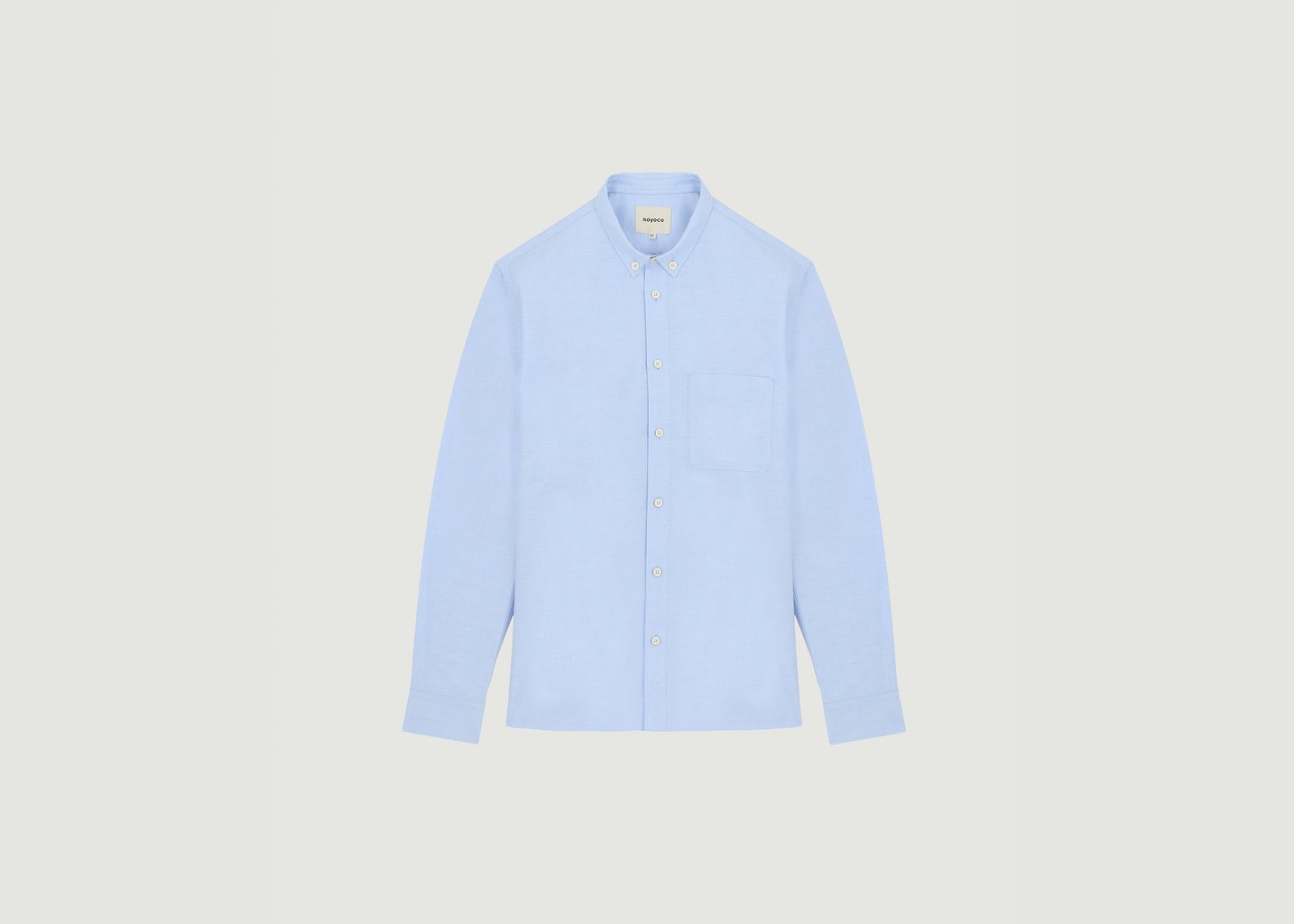 l'exception Chemise Curtis Bleu Clair noyoco