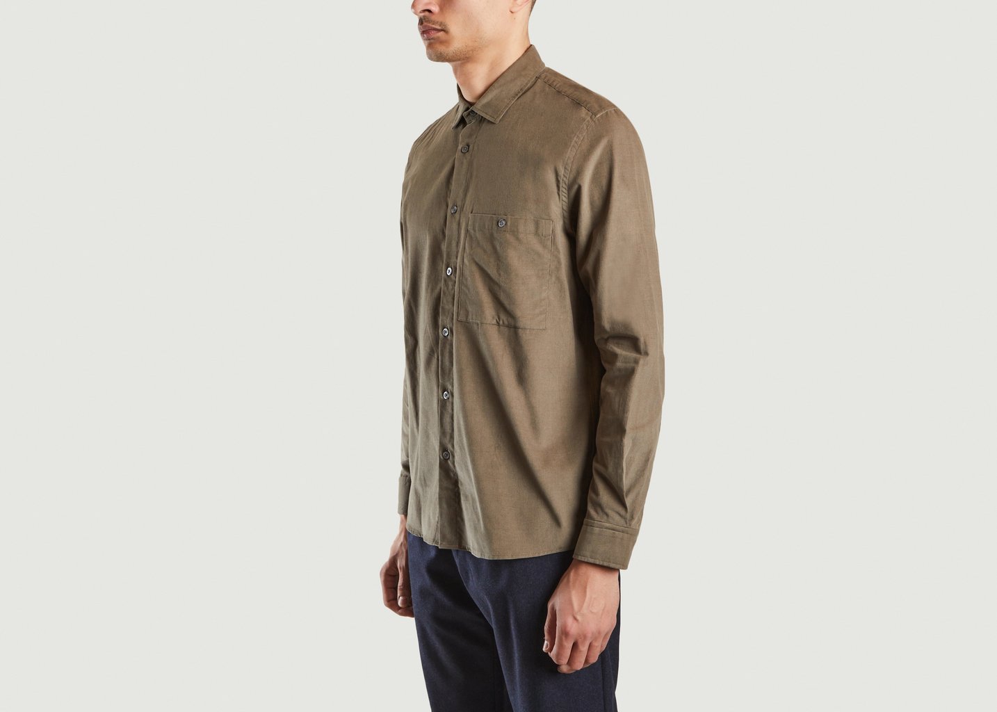 L'exception Chemise Curtis Khaki Noyoco