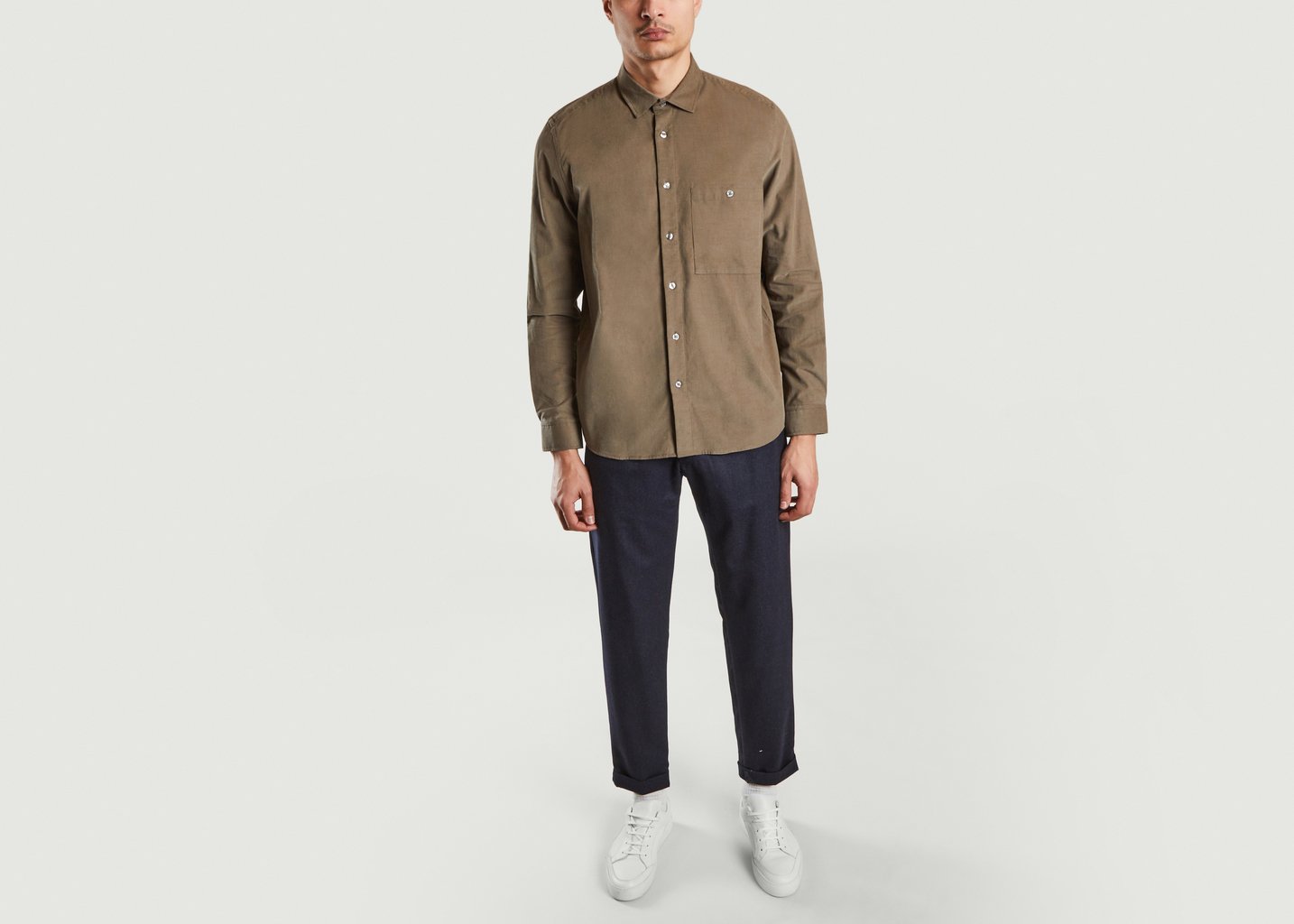 L'exception Chemise Curtis Khaki Noyoco
