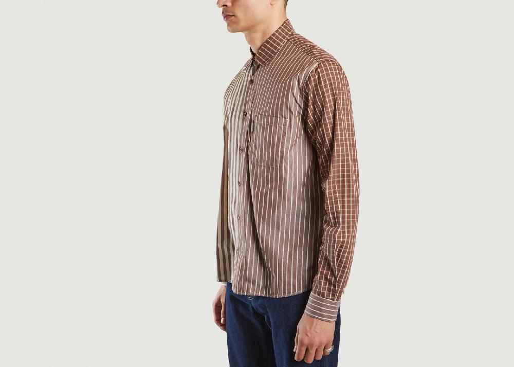 L'exception Chemise Curtis Marron YMC