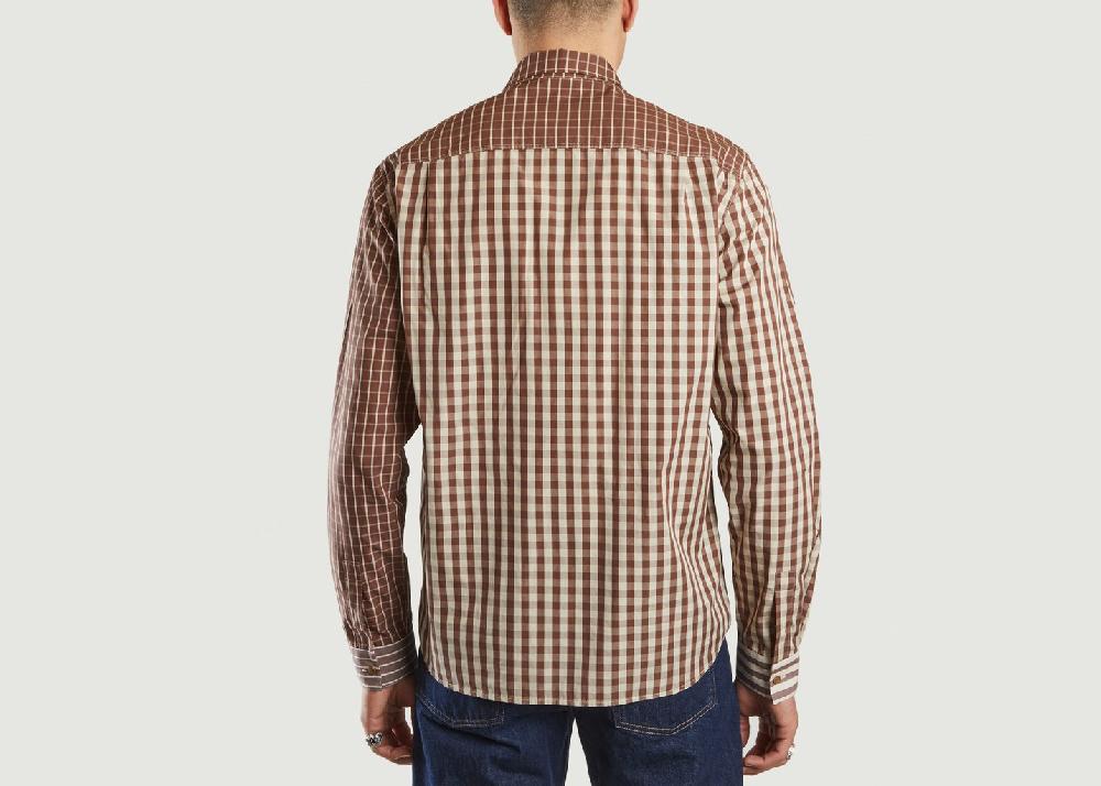 L'exception Chemise Curtis Marron YMC