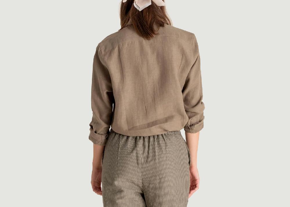 L'exception Chemise Curtis Tourterelle Noyoco