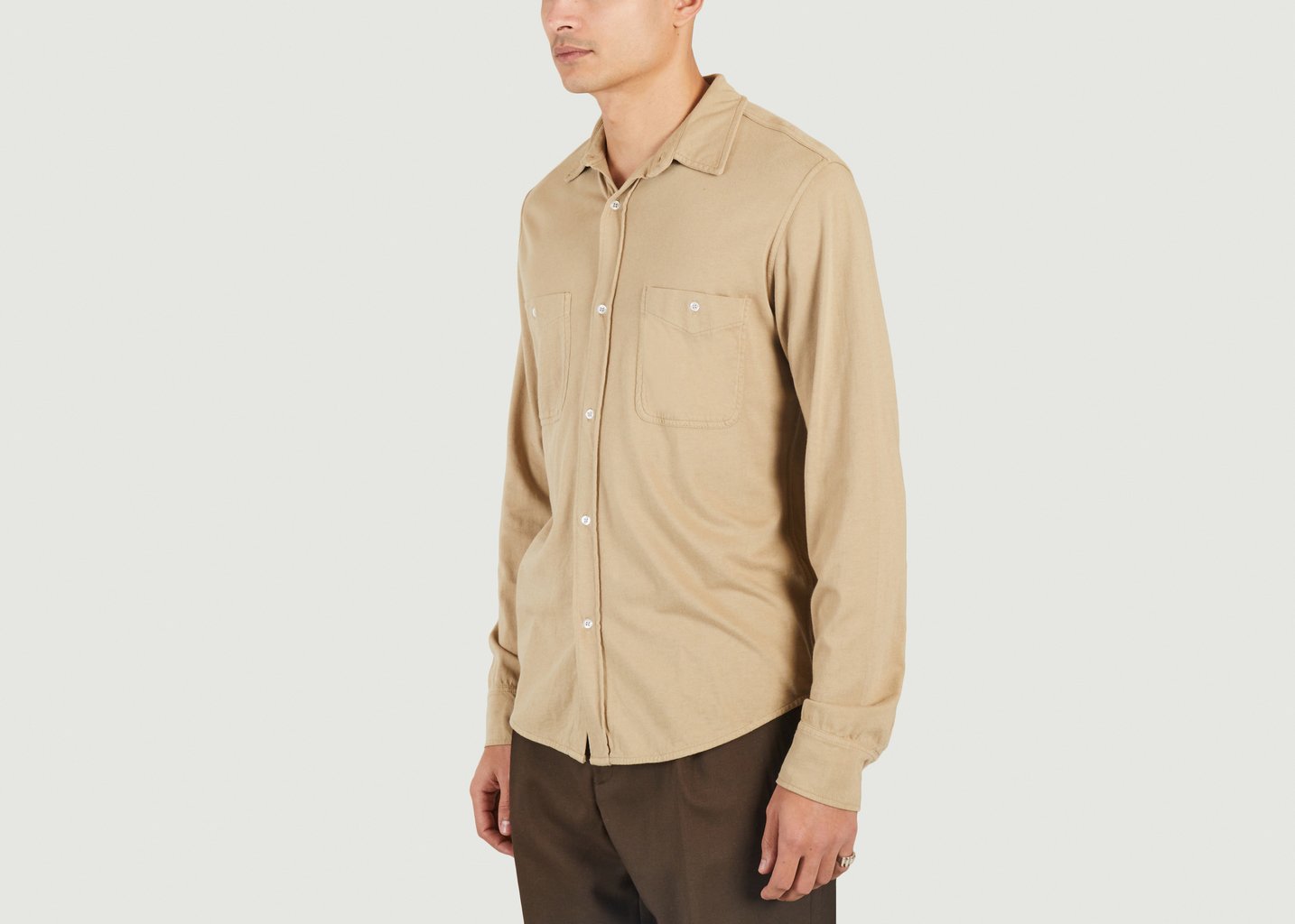 L'exception Chemise Dante Beige Officine Générale