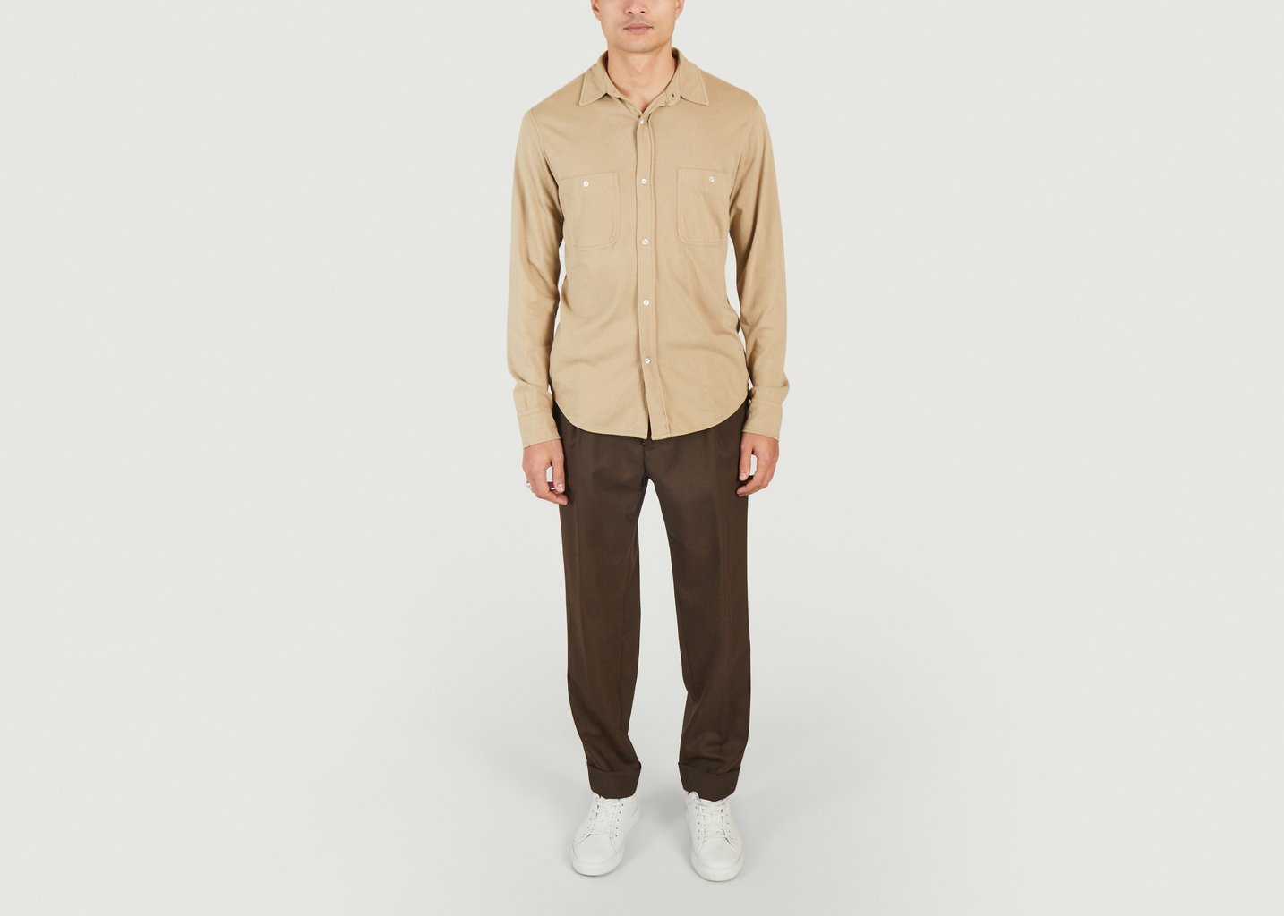 L'exception Chemise Dante Beige Officine Générale