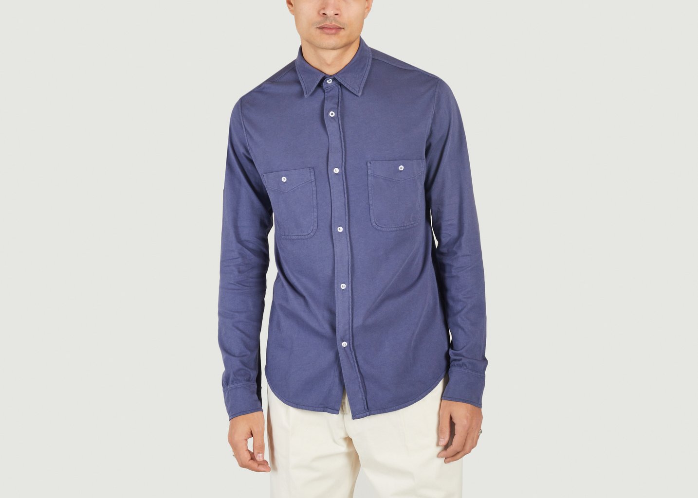 l'exception Chemise Dante Bleu Officine Générale