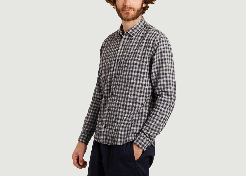 L'exception Chemise Dean Bleu Marine YMC