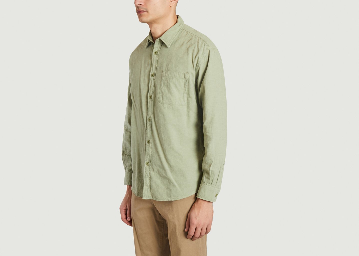 L'exception Chemise Deon Vert No Nationality 07