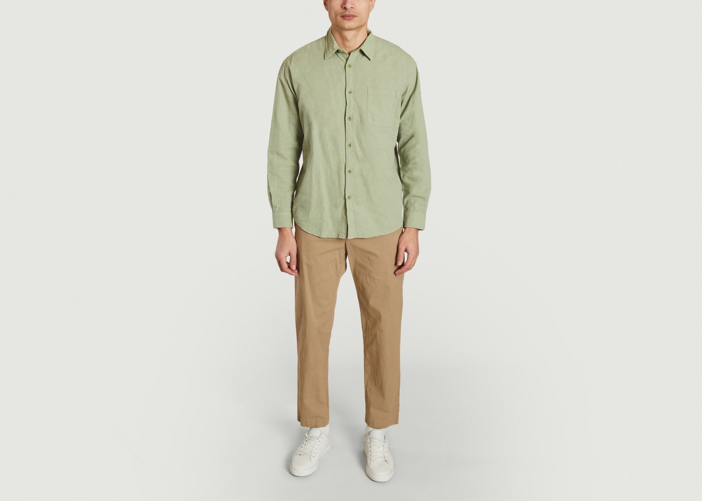 L'exception Chemise Deon Vert No Nationality 07