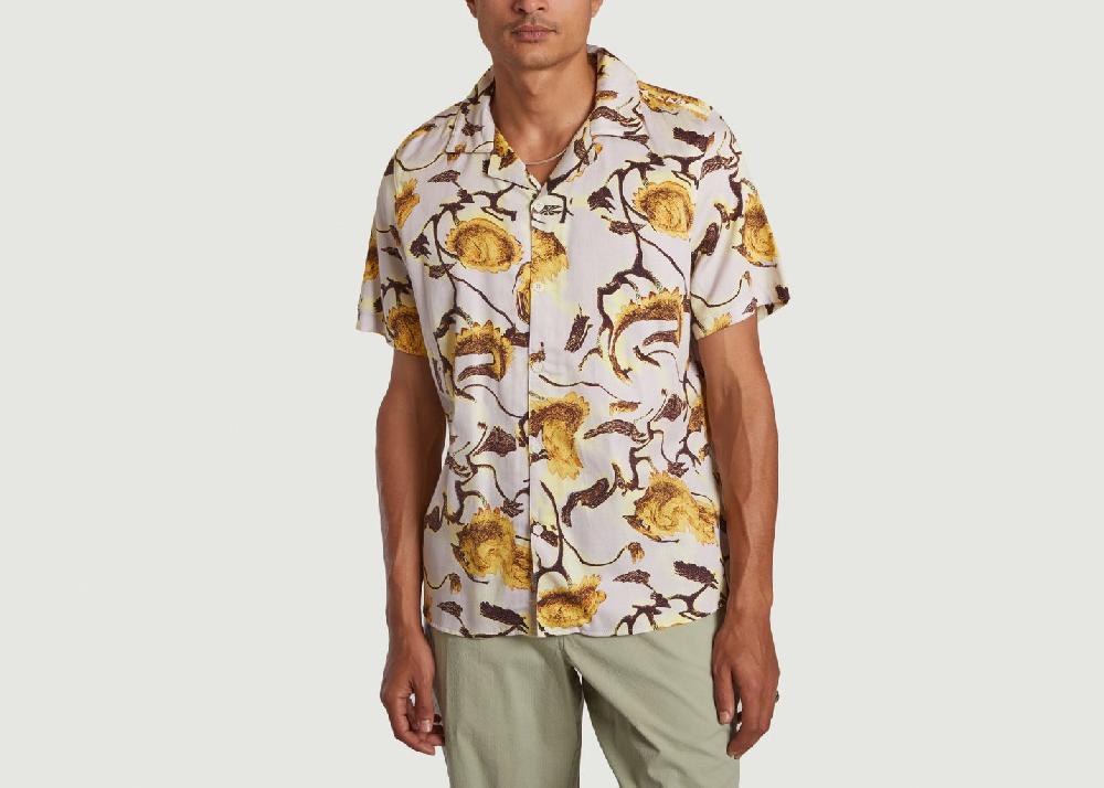 l'exception Chemise Didcot Multicolore Wax London