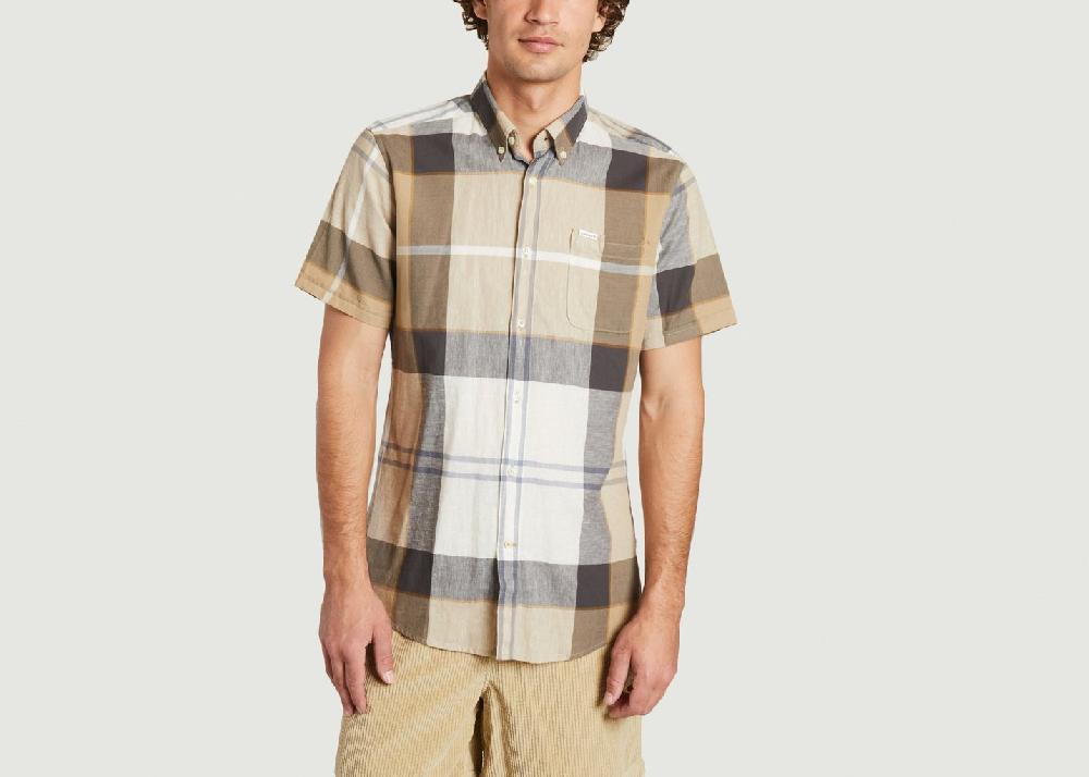 l'exception Chemise Douglas Imprimé Barbour