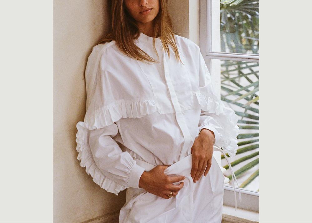 l'exception Chemise Drama Blanc Bourrienne Paris X