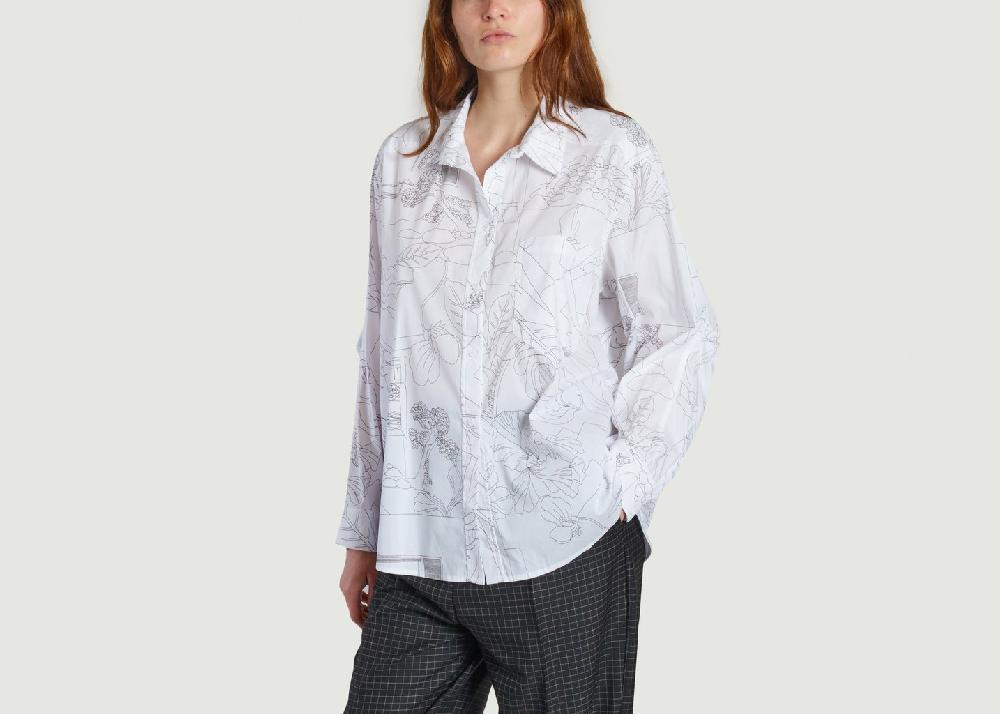 l'exception Chemise Earl Imprimé Munthe