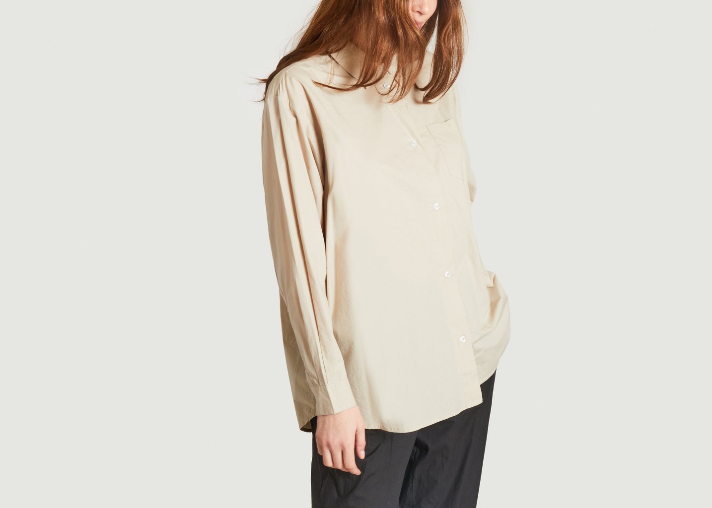 L'exception Chemise Edgar Gris Léger Skall Studio
