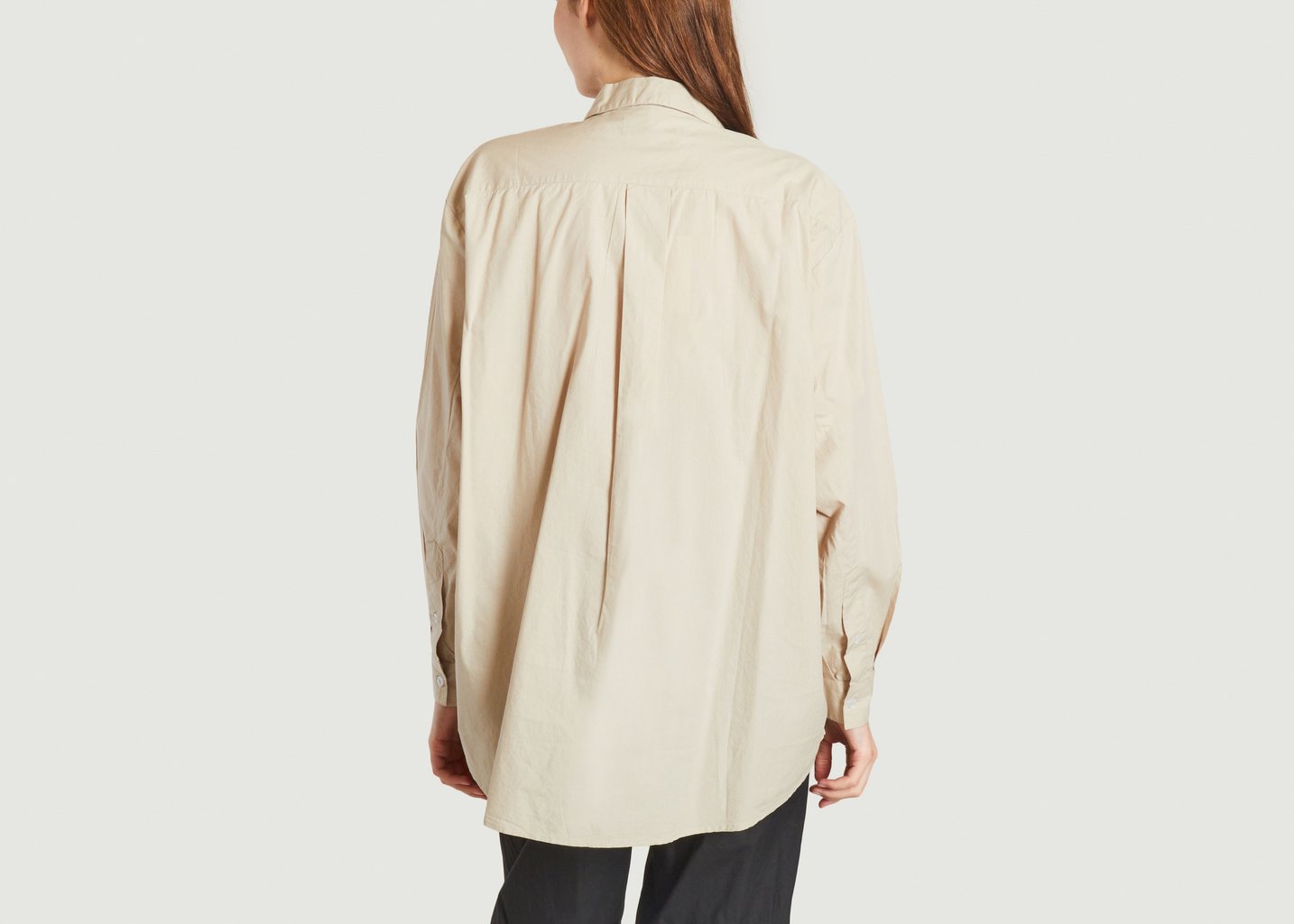 L'exception Chemise Edgar Gris Léger Skall Studio