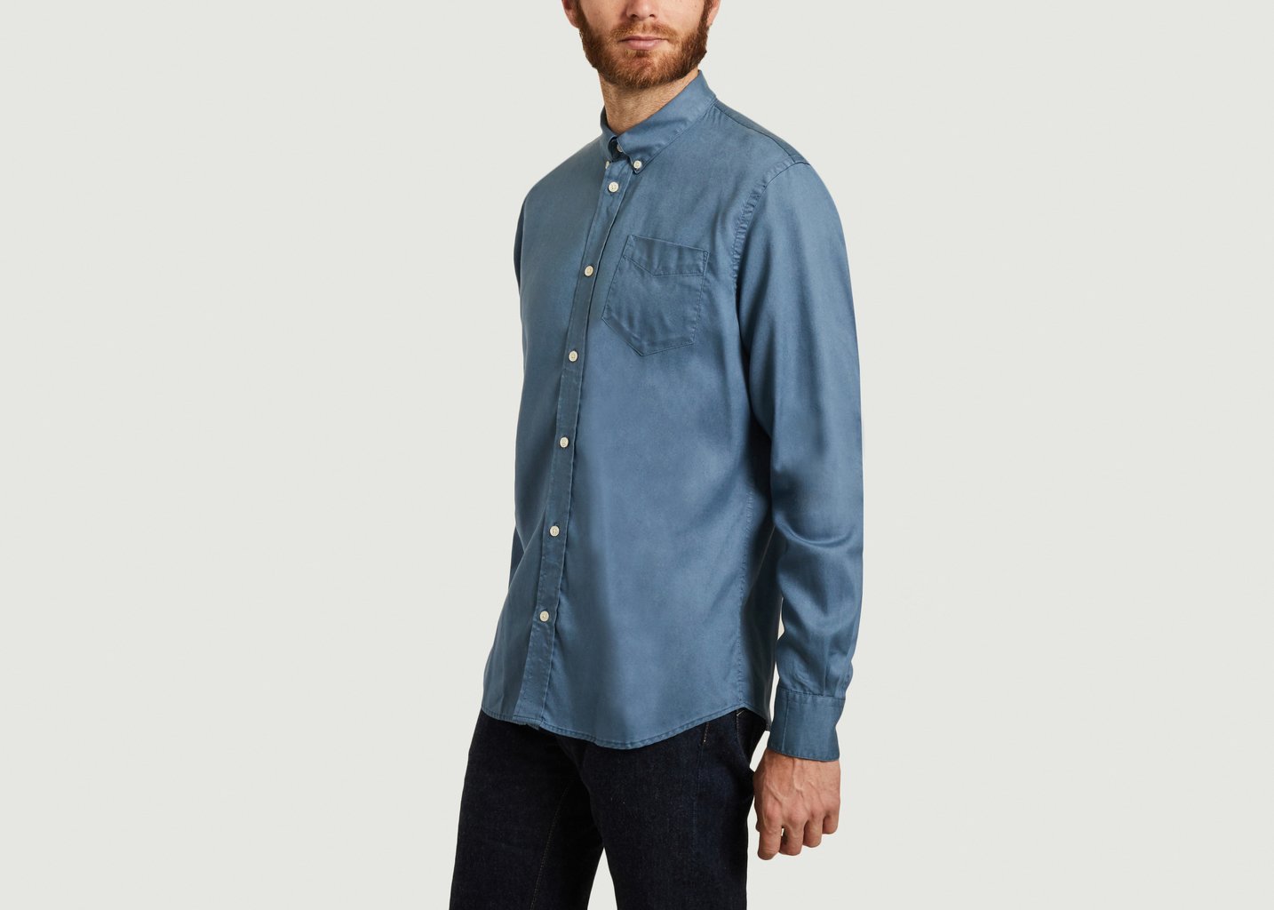 L'exception Chemise Ekko Bleu Canard SUIT